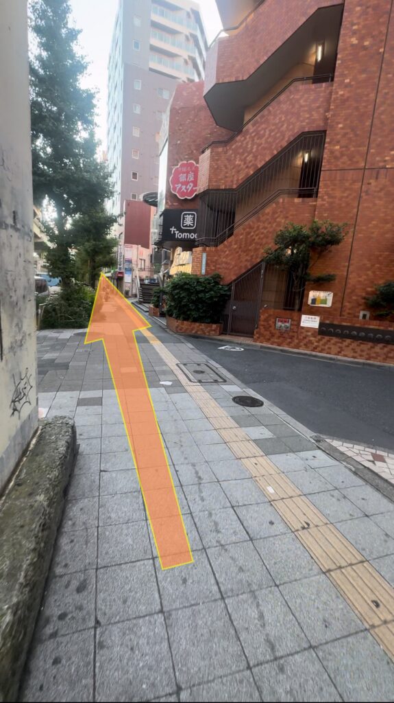 国道246号を昭和女子大学方面へ